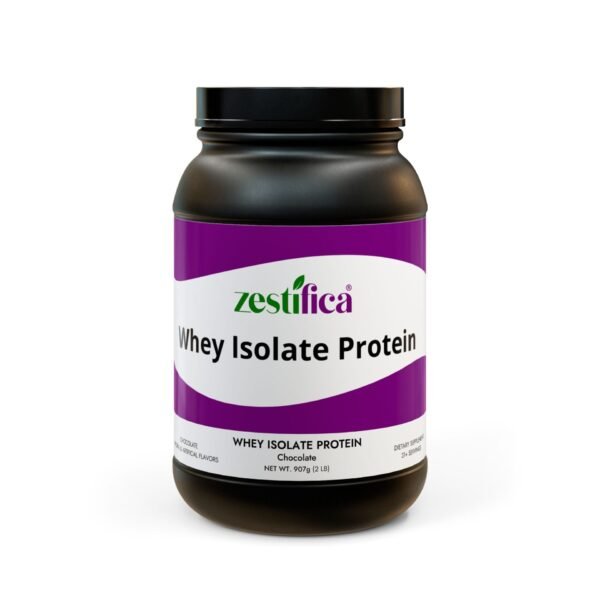 Zestifica Whey Isolate Protein Supplement (907g, 2lb)