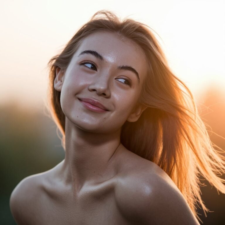 Smiling woman with radiant skin – Beauty Boost from a Trusted Supplement Brand