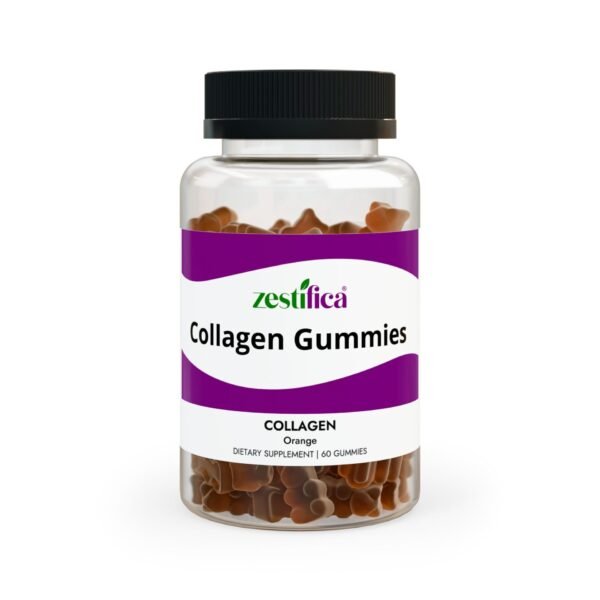 Front view of Zestifica Zestifica Collagen Gummies (60 Gummies) bottle