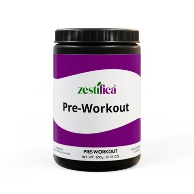 Front view of Zestifica Zestifica Pre-Workout Supplement, Watermelon (300g, 10.58oz) bottle